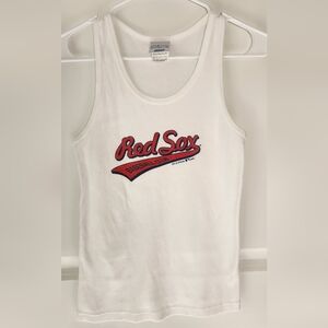 Kids Vintage Boston Red Sox Tank Top - Genuine MLB Merchandise- Size L